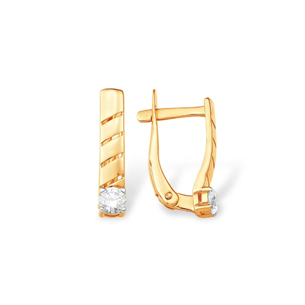 Серьги из золота 585 пробы