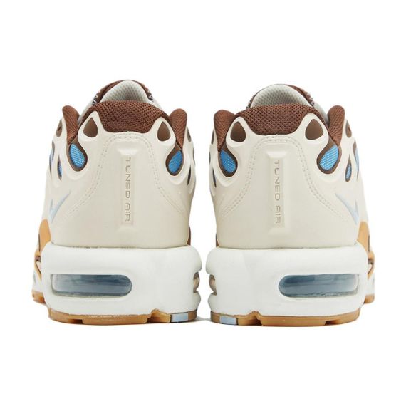 Кроссовки Nike Air Max Plus - универсальный верх Бежево-коричнево-голубой Унисекс