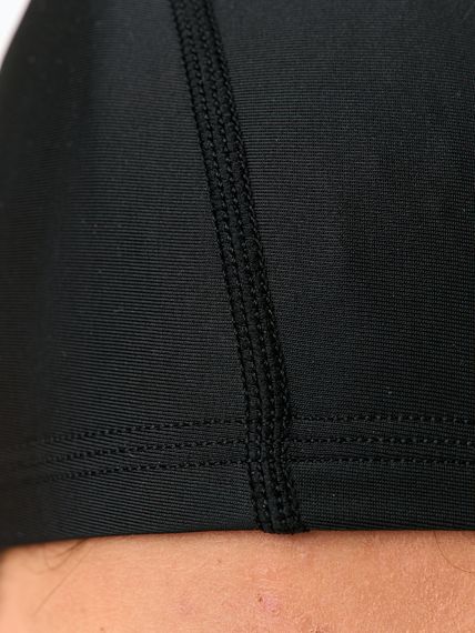 Шапочка для плавания лайкровая Sargan Классика унисекс черная