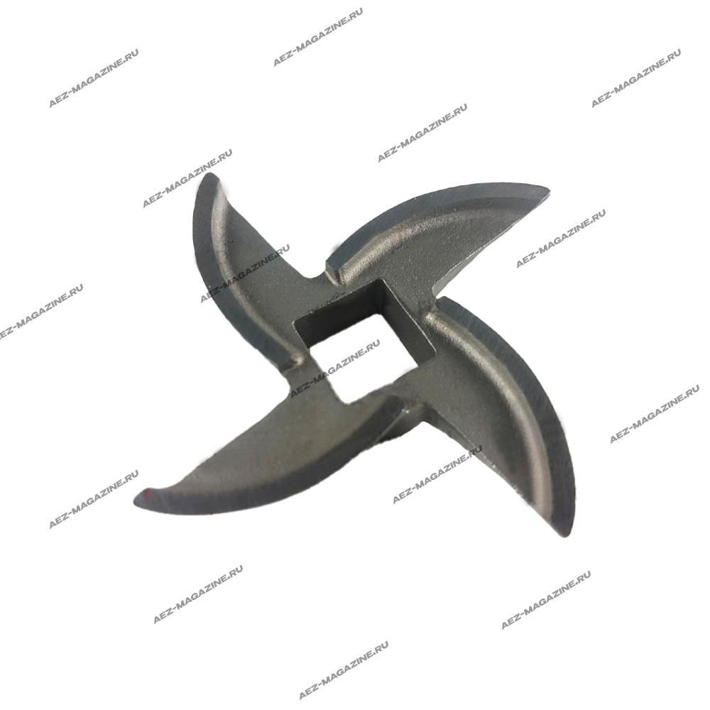 Нож для мясорубок Panasonic, посадка 12,3х12,3мм, D-59мм, толщина 10мм