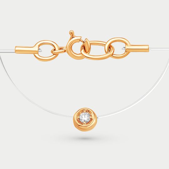 Колье золотое