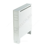Шкаф коллекторный наружный сталь ШРН-2 550х118х652-715мм RAL 9016 (Белый) Wester 0-32-1020