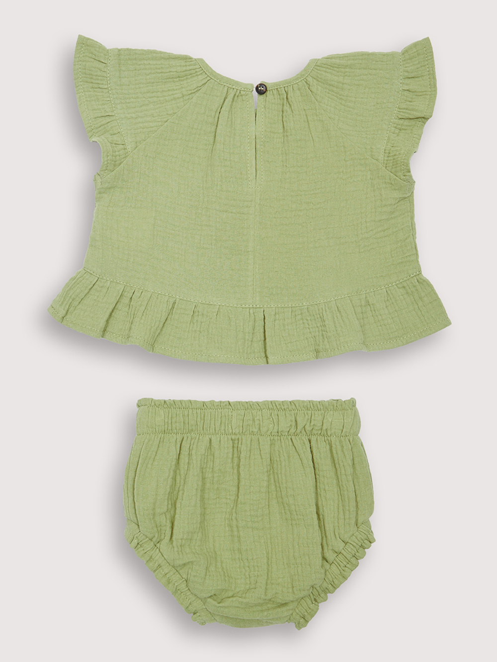 Комплект из платья с блумерами Loomknits Зеленый