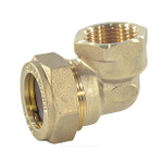 Угольник латунь 90гр 15Aх1/2" обжим/ВР STAHLMANN SEFL1501/2BEF
