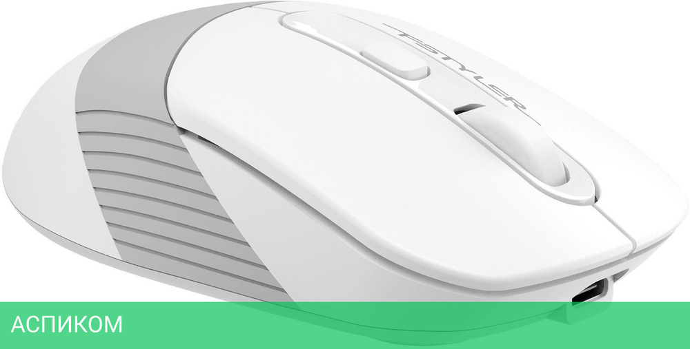 Мышь A4Tech Fstyler FG10CS Air Grayish White