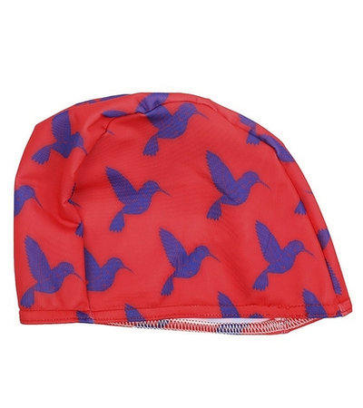 Шапочка для плавания лайкровая детская Aruna Колибри