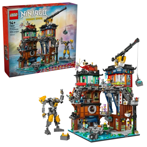 Конструктор LEGO Ninjago 71837 Городские мастерские NINJAGO