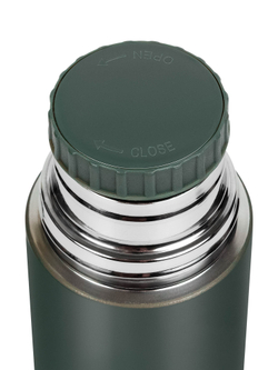 Термос Relaxika 101 (0,5 литра), хаки (стикерпак "Кемпинг")