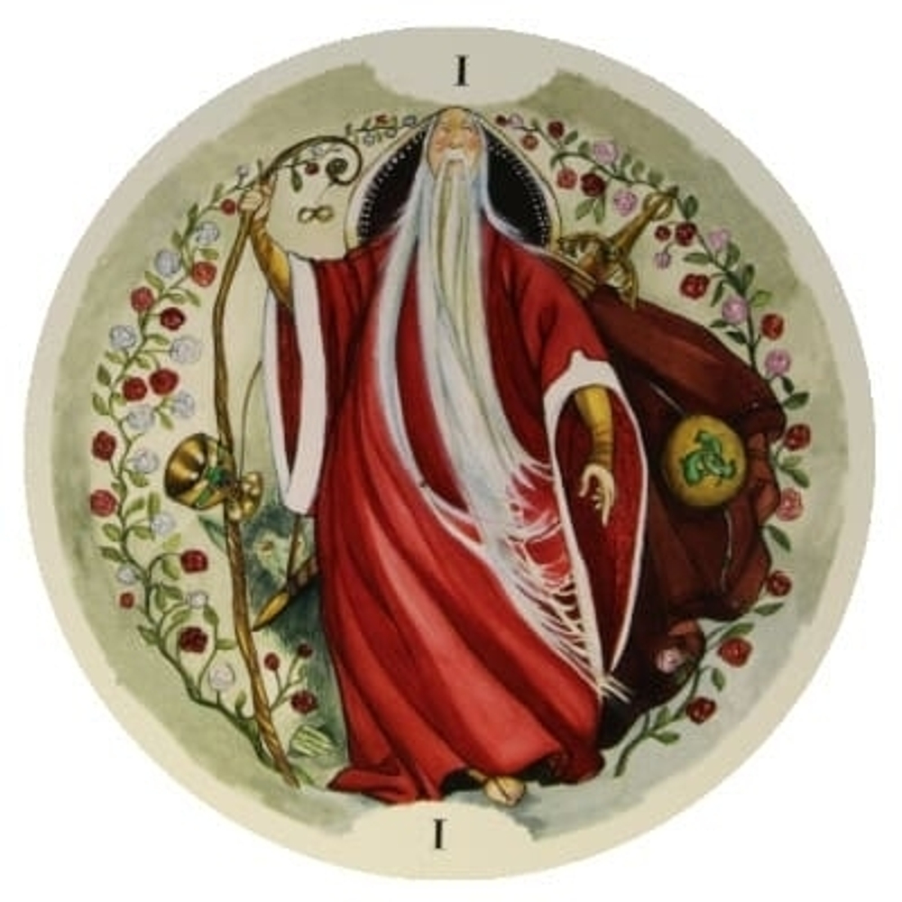 Circlle of Life Tarot (78 Tarot Cards in Round Shape) / Таро Круг Жизни (новое издание в футляре)