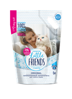 LITTLE FRIENDS ORIGINAL Наполнитель силикагелевый для кошачьих туалетов, 5 л