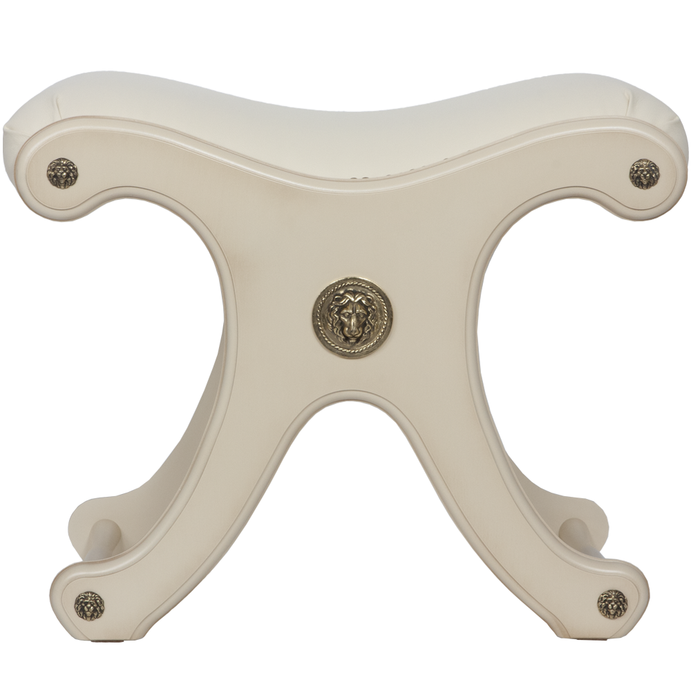 Скамья Сорренто Айвори Старое золото