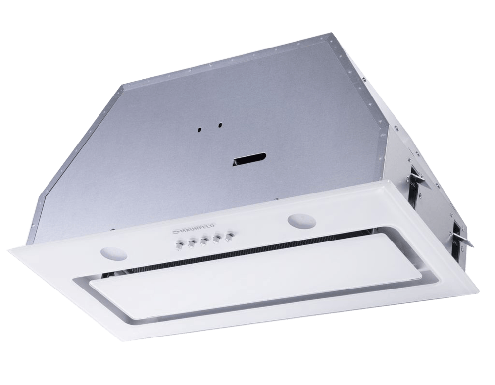 Встраиваемая вытяжка Maunfeld TRAPEZE 601GG WHITE