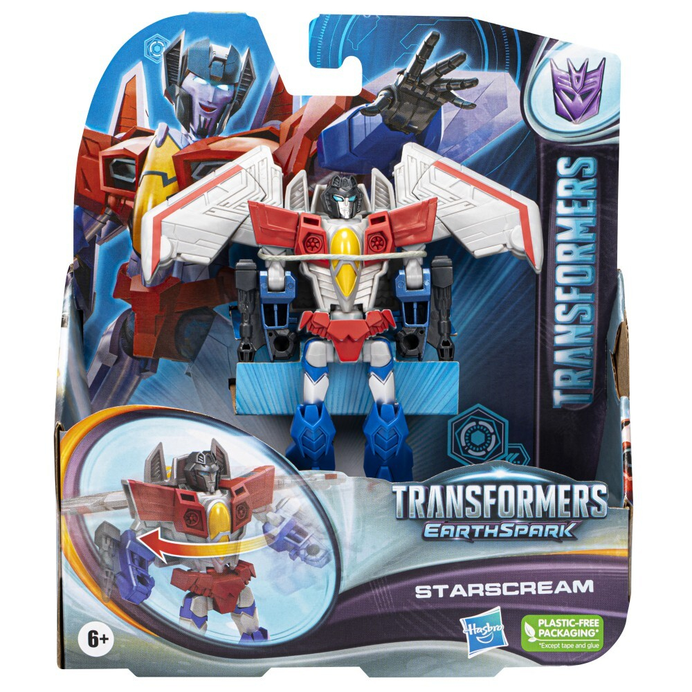 Hasbro Transformers EarthSpark - Фигурка воина Старскрима F6728 / артикул   F6230 F6728  / GTIN 5010996148407