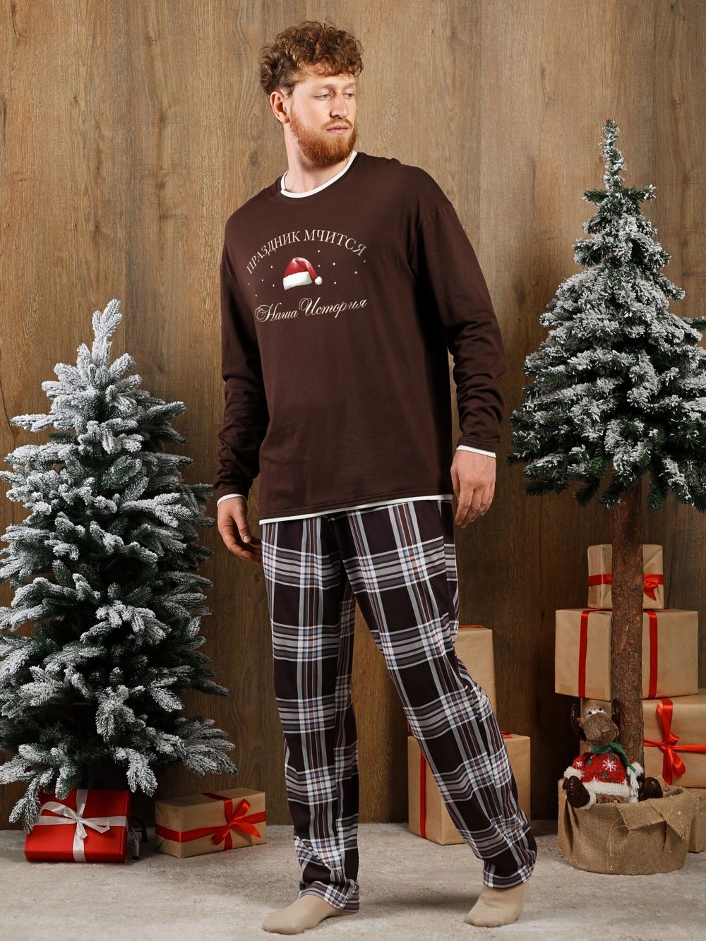 Костюм мужской Твикс-4 Виотекс КОРИЧНЕВЫЙ