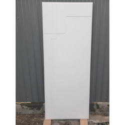 Входная металлическая дверь RеX (РЕКС) Премиум 3К Венге (Гладиатор)/ ФЛ-246 Белый матовый