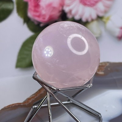 54687  Розовый кварц Шар 42мм
