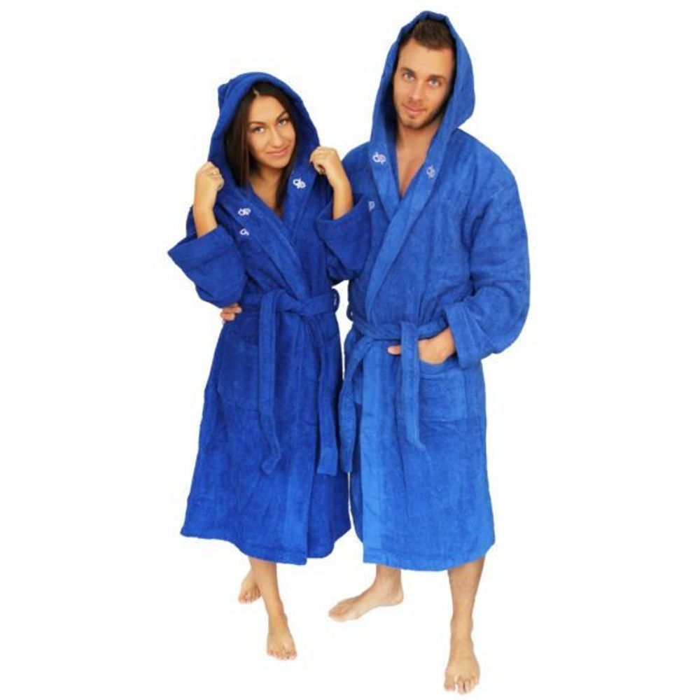 Халат махровый Diapolo Royal blue для спортсменов по водным видам спорта