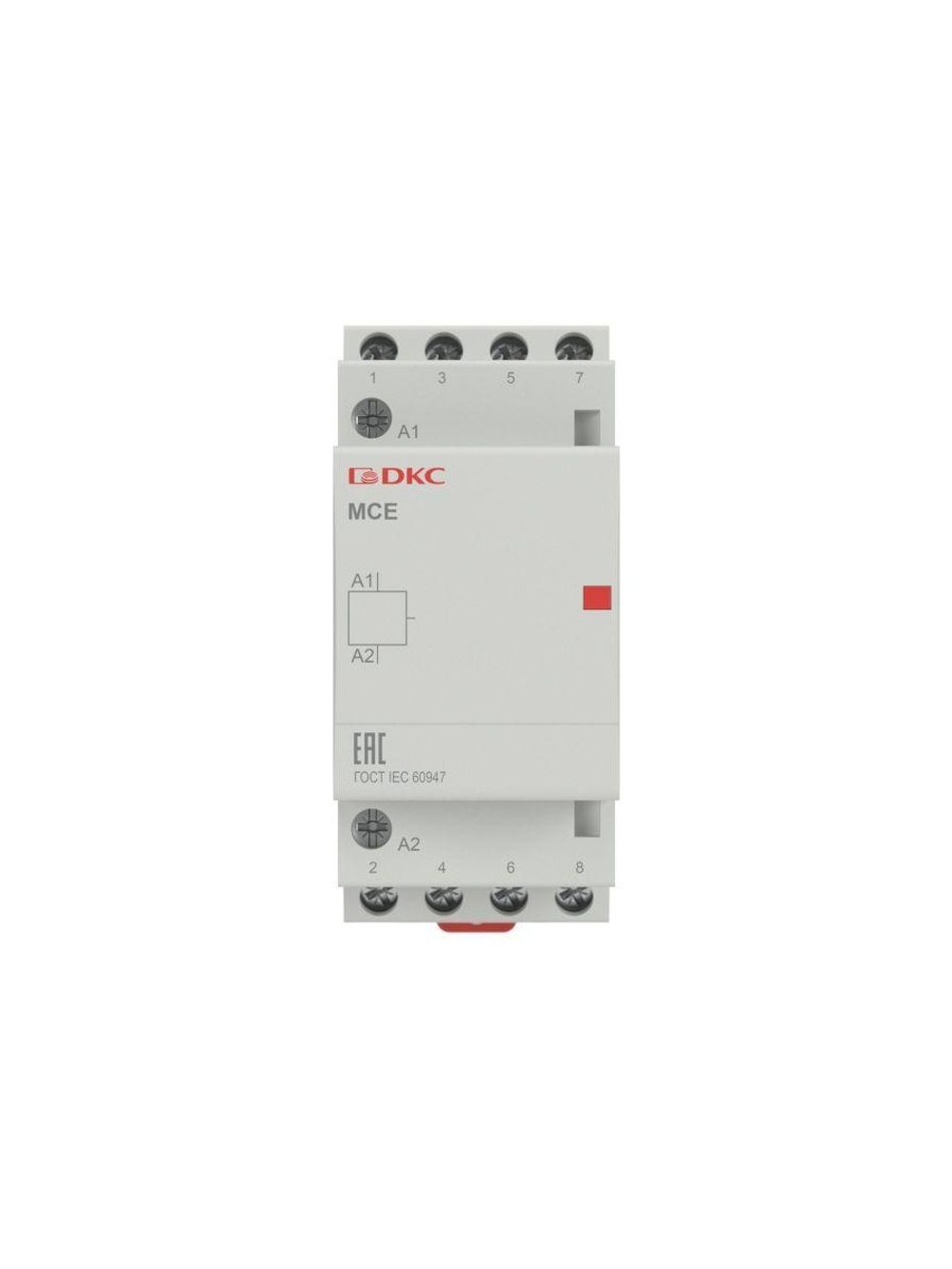 Контактор модульный YON max типа MCE 4P 25A 240В 4НО YON MCE-25-40-A240