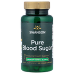 Swanson Vitamins, Чистый сахар в крови, 60 растительных капсул