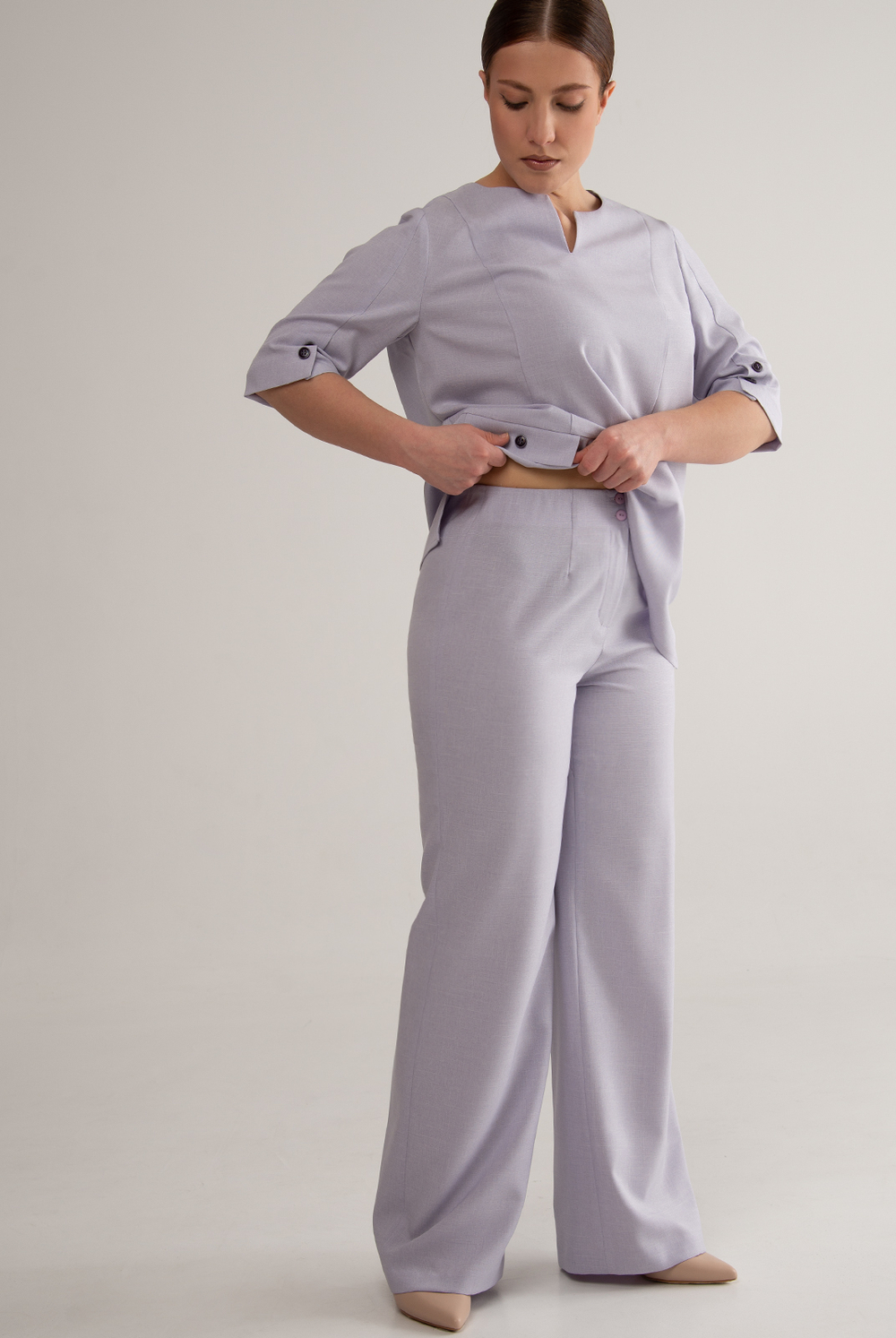 Брюки женские 02, иней #38Ин0202