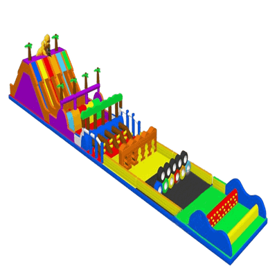 Надувная полоса препятствий "Сквозь преграды"