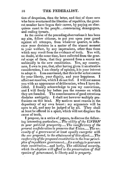 The federalist | Hamilton Alexander