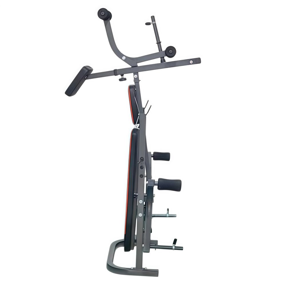 Скамья со стойками под штангу с опциями DFC D126