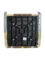 Кресло MR мягкое складн., винил (песочный/корич) 75121SB-MR