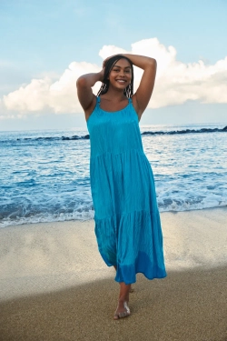 PRIMADONNA Длинное платье, голубой