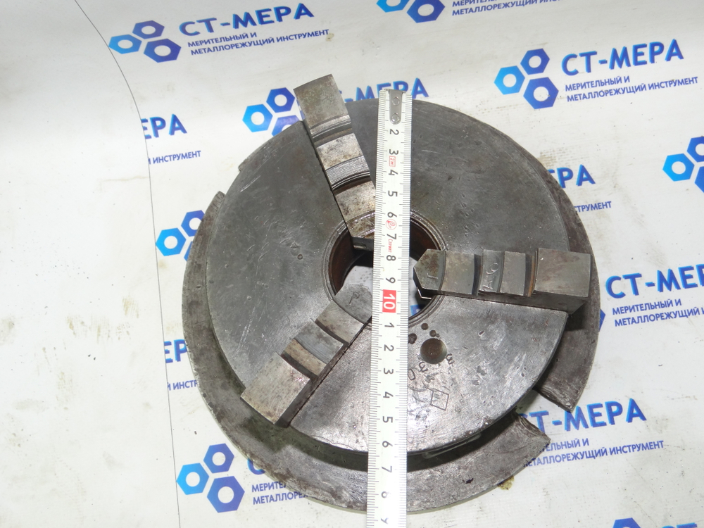 Патрон токарный 3-х кулачковый 160мм (арт. 25117)