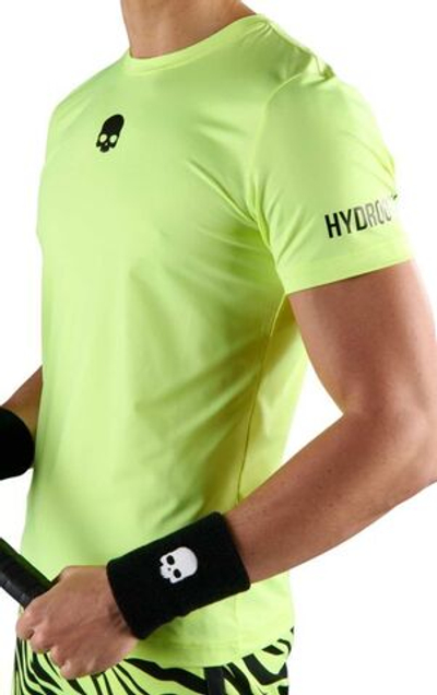 Мужская теннисная футболка Hydrogen Basic Tech T-Shirt - fluo yellow