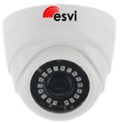 EVC-IP-D4.0-CX-P (XM) купольная IP видеокамера, 4.0Мп*21к/с, f=2.8мм, POE