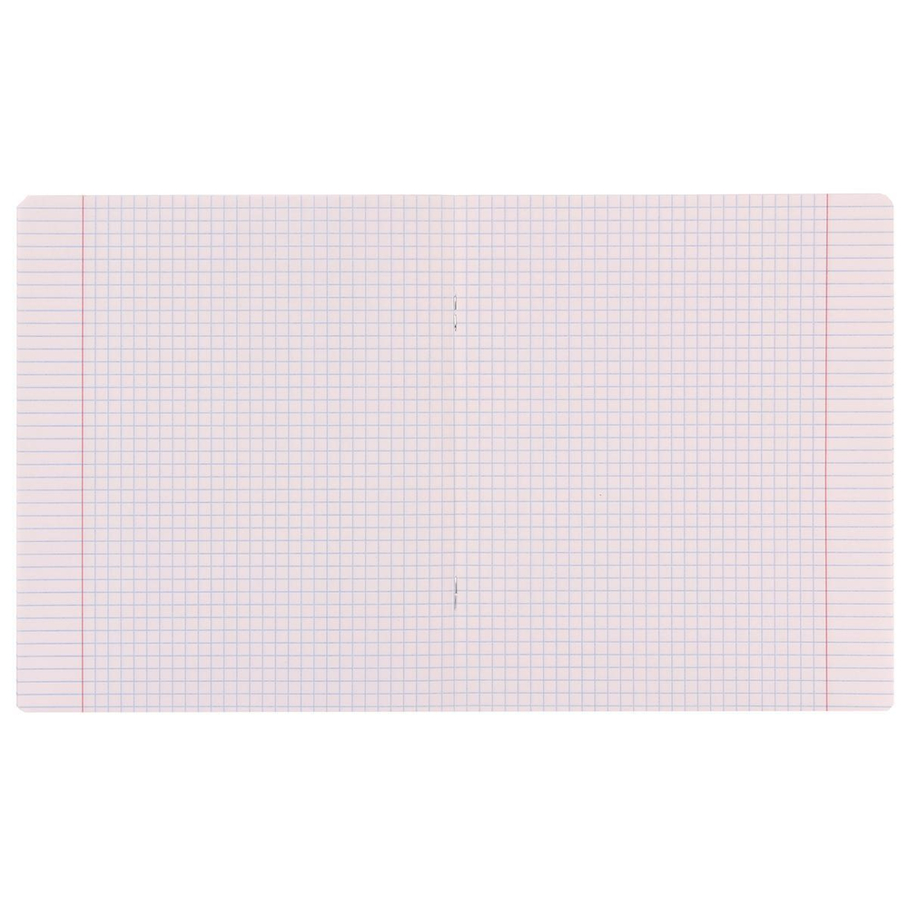 Тетрадь школьная А5 18л клетка, классика голубая "Bright" (Erich Krause) микс цветов (комплект 5 шт)