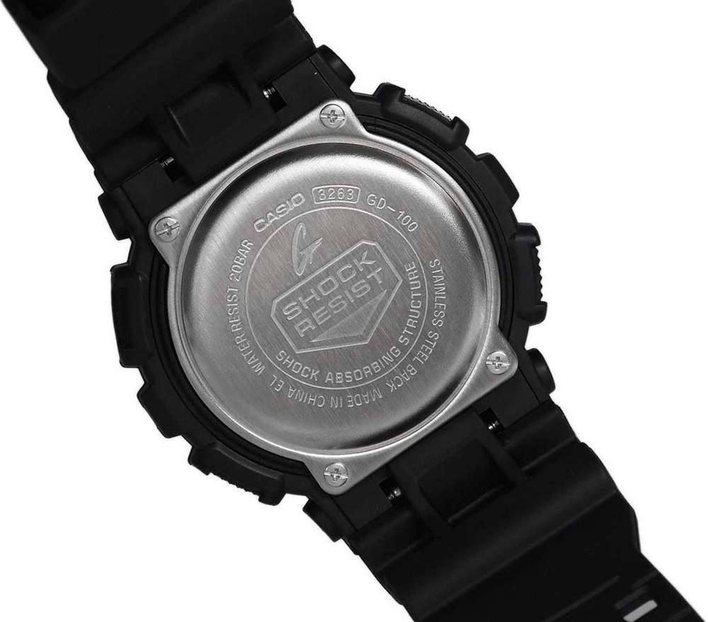 Японские наручные часы Casio G-SHOCK GD-100-1B