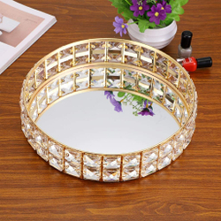 Подставка для предметов 35см Kassatex Crystal Gold