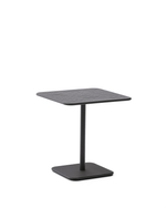 Уличный стол Brai из темно-серой оцинкованной стали 70 x 70 см