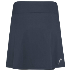 Юбка для девочки теннисная Head Club Basic Skort - небесный