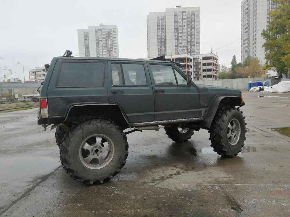 Jeep Cherokee мосты Nissan Patrol, колеса 42"