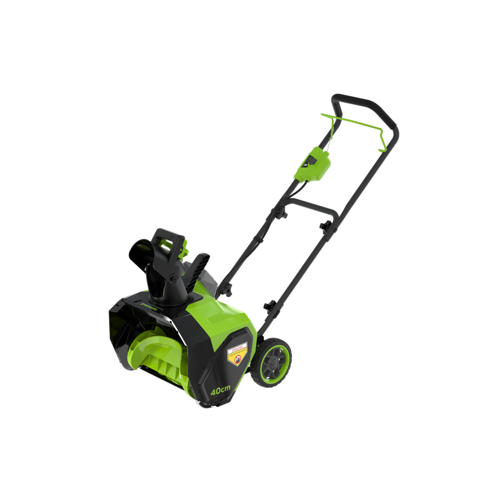 Снегоуборщик аккумуляторный Greenworks G40ST40, 40V, 40 см, с 1хАКБ 8 Ач и ЗУ (2603607UH)