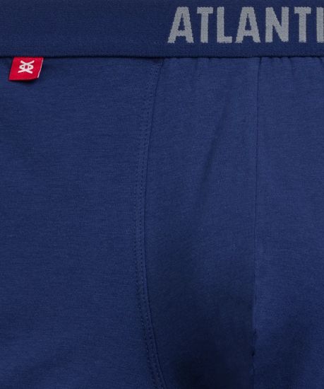 Трусы мужские боксеры (5шт), Atlantic 5SMH-004, каберне + серый меланж + изумрудный + черный + темно-голубой