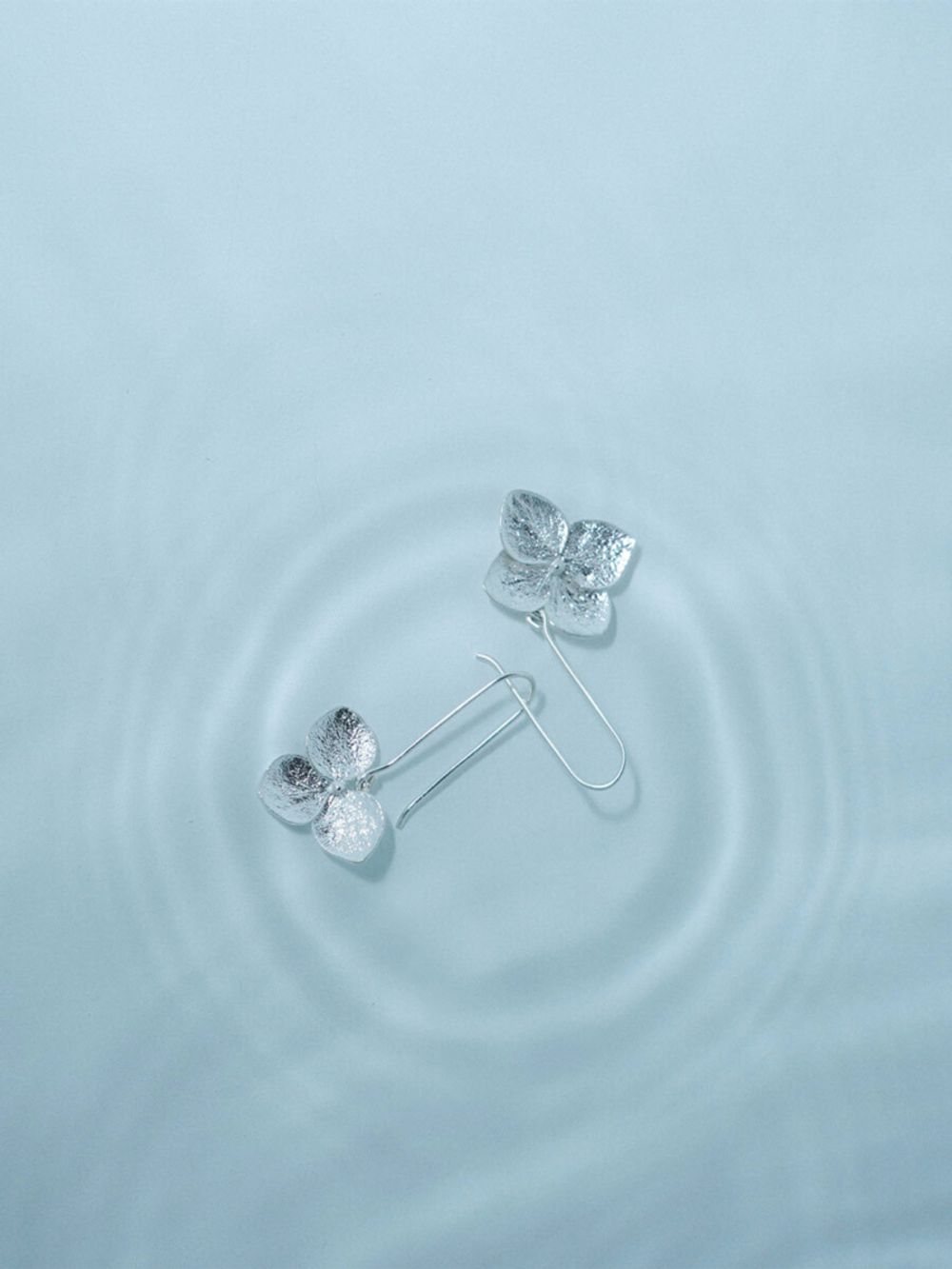 Серьги Гортензия Гранд