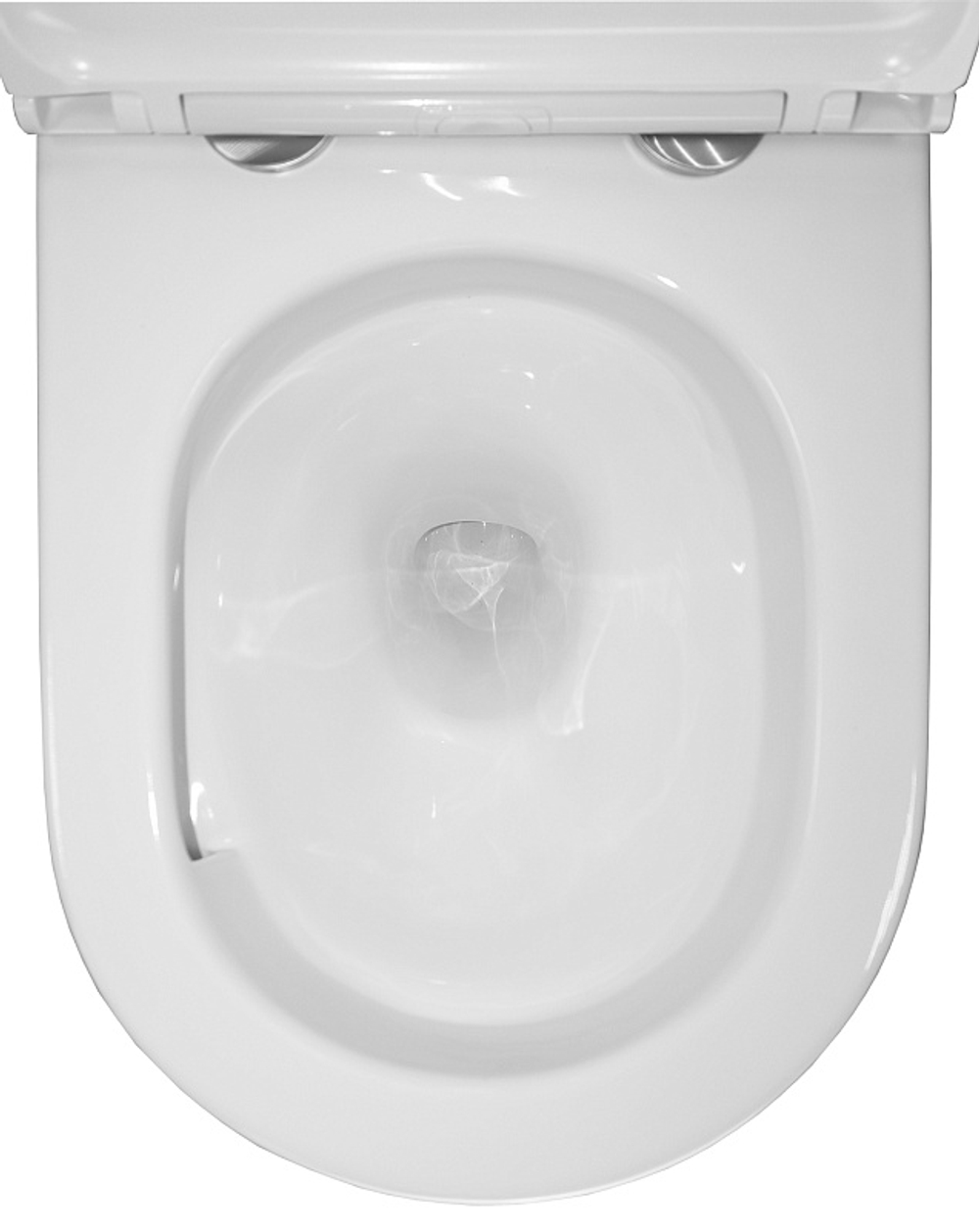 Унитаз подвесной Azario Fora 368х530х410 безободковый, с системой смыва "Скрытое Торнадо", в комплекте с быстросъемным сиденьем микролифт (AZ-0017-UQ3)