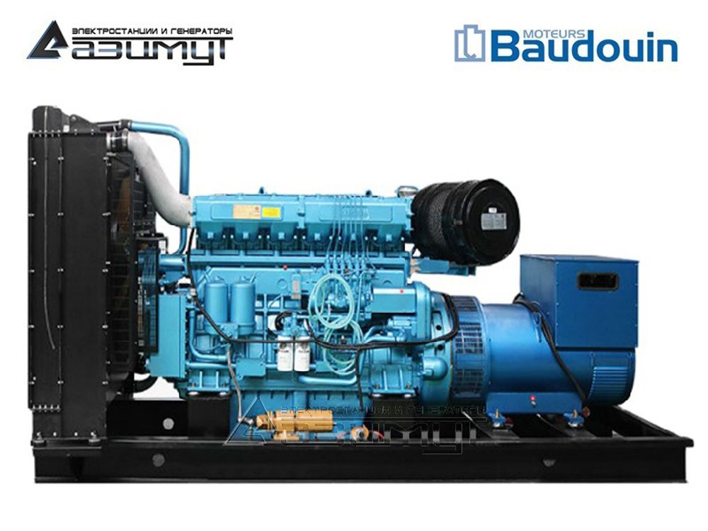 Дизельный генератор Азимут АД-360С-Т400-2РМ9 Baudouin с автозапуском