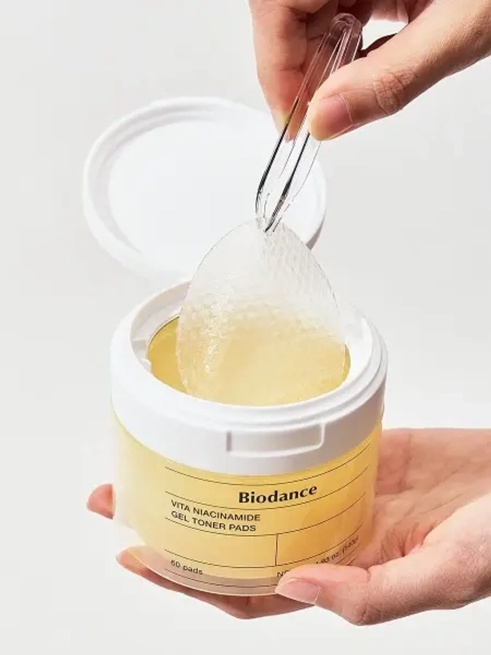 BIODANCE Тонер-пэды с ниацинамидом осветляющие Vita Niacinamide Gel Toner Pad (60 шт.)