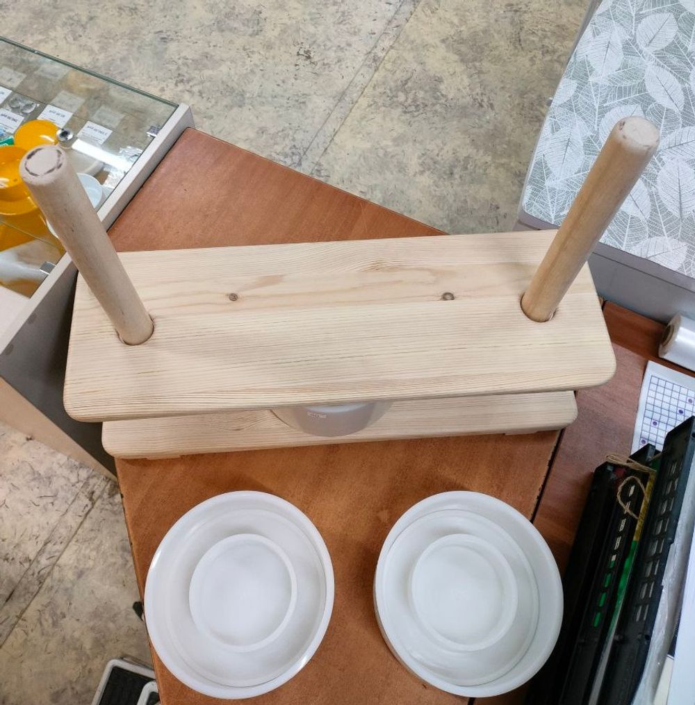 Пресс для сыра, деревянный