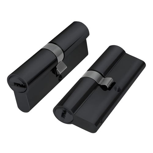 Механизм цилиндровый Z60 (30x30) BL 5 ключей (черный)