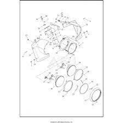 71565-08 Переключатель противотуманной фары, напряж 12B -50%