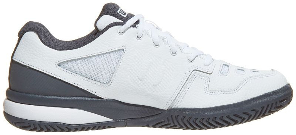 Мужские кроссовки теннисные Wilson Rush Comp LTR - белый