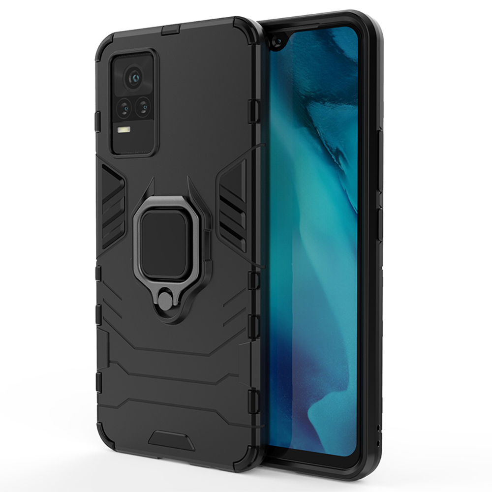 Противоударный чехол с кольцом Panther Case для Vivo V21e