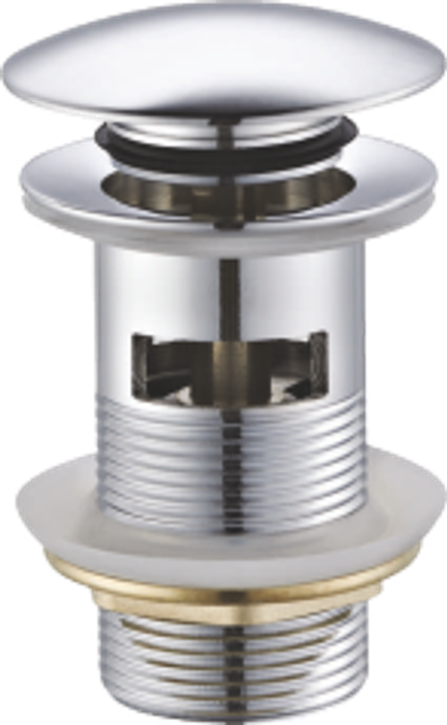 Донный клапан с переливом (хром) HANSEN